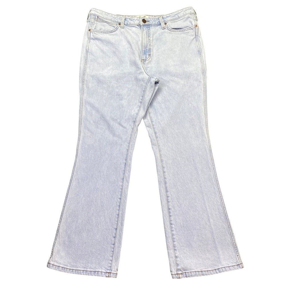 Wrangler Retro Women Lila Light Wash Flare Bootcut Jeans Sz 33 112364570 Denim